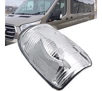 KYYET Specchietto retrovisore Indicatore di direzione Trasparente Specchietto retrovisore compatibile con Ford Transit MK8 2014+, 1847387 (lato sinistro)