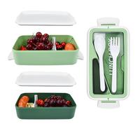 KYYGKY Contenitore per il Pranzo con Scomparti 1600ml Contenitori Ermetici per Alimenti con Coperchio Separato e Divisorio Rimovibile Schiscetta Pranzo Portapranzo Ufficio per Lavoro Scuola e Viaggio