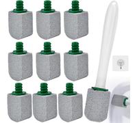 KYYGKY 10 Pezzi pietra pomice per wc spazzola pietra pomice per wc pietra pomice Pietra Pomice Pulizia con Manico Pietra Pulizia WC Pietra Pomice Detergente wc per Toilette Cucine Lavelli e Lavabi