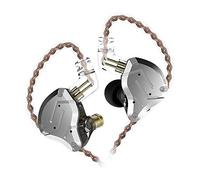 KZ ZS10 Pro In Ear Cuffie 4BA + 1DD Hybrid 10 unità Bass HiFi Auricolari Sport Auricolari con cancellazione del rumore (Senza microfono, Black)