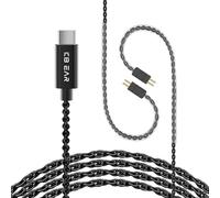 KZ ZST IEM, cavo di ricambio USB C di tipo C, cavo per monitor in-ear aggiornato per auricolari ZS10 PRO X, ZS12 PRO X, ZSN PRO X, EDX PRO, ZAR, ZA12, Castor, ZSA, PRX, CCA CRA (2 pin senza microfono)