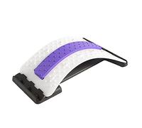 KZGMMHY8 Massaggiatore a trazione Manuale per Vita/Schiena per rilassamento e Sollievo dal Dolore (Colore: Viola, Dimensioni: 38,5 x 16,8 cm)