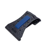 KZGMMHY8 Massaggiatore di trazione a forma di arco del collo, terapia magnetica domestica correttore cervicale/lombare stretching, rilassamento del collo e sollievo dal dolore (colore: nero+blu,