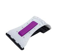 KZGMMHY8 Massaggiatore di trazione a forma di arco del collo, terapia magnetica domestica correttore cervicale/lombare stretching, rilassamento del collo e sollievo dal dolore (colore: bianco+viola,