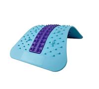 KZGMMHY8 Massaggiatore di trazione lombare, correttore di stiramento lombare/cervicale/lombare, rilassamento della schiena e sollievo dal dolore (colore: blu+viola, dimensioni: 23 x 37 cm)