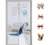 KZhanmy Zanzariera Magnetica per Porte,Tenda Anti-Zanzara Magnetica Chiusa Automatica,per Porta del Balcone e Porta del Patio.-Gray-A|| 125x225cm(49x88inch)