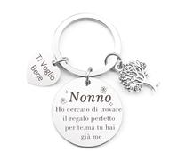 Kzikbxh Regalo Nonno, Portachiavi Nonno, Festa Del Papà Nonno, Regalo Per Nonno, Regalo Festa Del Papà Nonno, Regalo Nonno Compleanno, Regalo Per Nonno Natale-Ho cercato di trovare il regalo