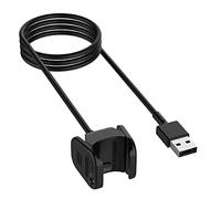 KZIOACSH Caricatore Compatibile con Fitbit Charge 3/Charge 4 Cavo,Sostituzione USB Cavo di Ricarica Caricabatteria per Fitbit Charge 3/Charge 4,Nero