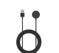 KZIOACSH Caricatore Compatibile con Fossil Gen 6/5E/4/5, Skagen falster 2, Emporio Arman i, Misfit Vapor 2, Diesel Guard 2.5 Cavo,Sostituzione USB Cavo di Ricarica Caricabatteria,Nero