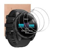 KZIOACSH Pellicola Protettiva per Garmin Fenix 8 AMOLED 51mm/Fēnix 8 MIP 51mm /Fēnix 8 AMOLED 47mm[3 Pezzi],3D Copertura Totale Adatta a Sensore Ultrasonico,[Non Vetro][Senza Bolle][TPU Materiale].