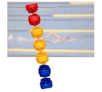 KZKZK Divisori di corsia for Piscina, divisorio di Sicurezza Galleggiante for corsia di Nuoto, Boa ad Alta visibilità, for delimitare Aree Pericolose e corsie di Nuoto(Wire Rope,900cm)