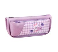 Kznifmk 1 astuccio per penne a forma di coniglio viola con astuccio per cancelleria