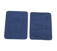 Kznifmk 1 Paio Di Patch Blu Denim Patch Rettangolo Patch In Denim Patch Abbellimento - Denim Blu