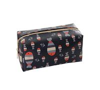 Kznifmk 1 Pz Cosmetico Borsa Modello Di Pesce Donne Trucco Borsa Da Viaggio Floreale Borsa Da Toilette Pesce