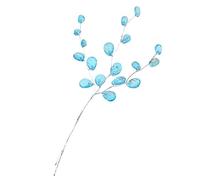 Kznifmk 10 pezzi di Bud rami di fiori artificiali per ramoscelli da sera, matrimonio, casa, neve, decorazione fai da te, , fiori decorativi falsi (blu ) 14-16 cm