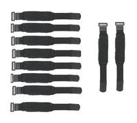 Kznifmk 10 Pezzi di Striscia di Arresto Chitarra Elettrica Accessori Per Strumenti Musicali Protezione Corda, Banda di Legno, Striscia Soffocata 205 mm