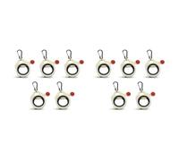 Kznifmk 10 Pezzi Organizzatore Di Fascette Del Cavo, Supporto Di Fascetta Per Strumenti Per Fascette Con Cerniera 4/8/12/18 Pollici Tenditore Di Fascetta Del Cavo Senza Fascetta
