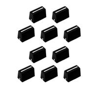 Kznifmk 10 Pz Manopole Fader Universali Cappuccio Fader Cappuccio Potenziometro A Scorrimento Dritto per Console Mixer DJ Controller, XDJ
