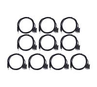 Kznifmk 10 x Cavo A 9 Pin Vga Db9, DB 9 A TRS 3,5 mm (1/8 pollici) Cavo Dati Serie Stereo Maschio TRS-6 Piedi