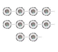 Kznifmk 10 x movimento orologio, movimento a tre movimento orologio al quarzo, SL28 per accessori di riparazione orologio (calendario)