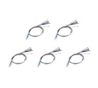 Kznifmk 100 Pezzi Corde per Violino E-A-D-G nel Acciaio Core + Accessori per Parti di Strumenti Musicali un Corde Squisite Avvolte nel Nichel