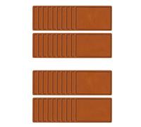 Kznifmk 100 Pezzi di Falsi Patch Vergini per Cappelli Patch in Similpelle con Patch Aderenti Personalizzate per Cucito Riparazione Tessuto Personalizzato