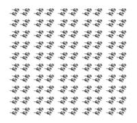 Kznifmk 100 Pezzi Pulsanti Cinturino nel Metallo Perni Terminali con di Montaggio per Chitarra Acustica Elettrica, Basso, Ukulele