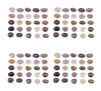 Kznifmk 100 pietre ispirate incise con parole di incoraggiamento pietre incise d' per affermazione di preoccupazioni pietre di meditazione