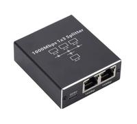 Kznifmk 1000 Mbps 1-3 Gigabit Splitter RJ45 Connettore LAN Splitter Internet LAN per PC TV