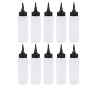 Kznifmk 10X Per La Misurazione Della Scala di Bottiglia 'Applicatore di Colore Dei Capelli Da 150 Ml