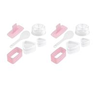 Kznifmk 10X Stampi per Sushi Maker Stampo Onigiri Stampo Musubi Maker per Stampo per Sushi per La Cucina di Casa