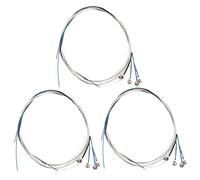 Kznifmk 12 corde per violino E-A-D-G in acciaio + accessori in nichel per strumenti musicali