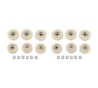 Kznifmk 12 Pezzi 47,5 X 13 mm 41,5 X 11 mm Ingranaggio Planetario Oblico 35 31 Denti Ingranaggi Elicoidali con Cuscinetti da 7,94 mm per Parte del Motore del Della Bicicletta Elettrica