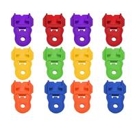 Kznifmk 12 Pezzi Apriscatole Semplice Apriscatole Facile Apriscatole di Birra Soda Apriscatole Manuale Facile Apriscatole Colorato Tappo di Protezione della Lattina di Bevanda