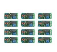 Kznifmk 12 Pezzi Doppio Tempo Regolabile Ciclo Ritardo Temporizzazione Relè Ripetizione Off Interruttore Fibbia Infinito Timer Modulo AC 100V 110V 240V