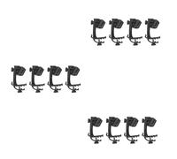 Kznifmk 12 Pz Series Microfono Clip Clip Antiurto Microfono Clip Microfono Microfono Antiurto Strumento Musicale Accessori