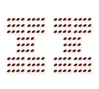 Kznifmk 120 Pezzi Rosa Forma Asciugamano Fibbia Portatovagliolo Matrimonio Festa di San- Hotel Decorazioni da Tavola nel Metallo Portatovaglioli