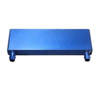Kznifmk 122 X 41 X 12 Mm Blocco Di Raffreddamento Ad Acqua Alluminio Blocco Di Raffreddamento Radiatore Liquido per CPU G