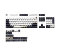 Kznifmk 133 Keycaps PBT Cherry Keycap Set Giapponesi Personalizzati per Tastiere Meccaniche 60/84/98/108
