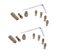 Kznifmk 16 pinze per mandrino da 0,5 a 3 mm per mandrino