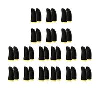 Kznifmk 18 Pin per Giochi per Dispositivi Mobili Schermo Manicotti per Neri e Gialli (36 Pezzi)