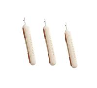 Kznifmk 2 in 1 Taglierine da Cucitura Estensibili Strumenti da Cucito Manuali Accessori da Cucito Domestico Modelli di ad Ago, Giallo