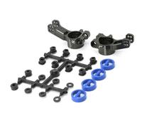 Kznifmk 2 Pezzi Blocco di Ruote di Supporto C Posteriore Metallo IFW608B per Accessori di Aggiornamento Auto MP10 1/8 RC