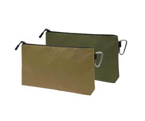 Kznifmk 2 pezzi - Borsa per attrezzi, con cerniera, borsa per attrezzi, custodia multiuso, borsa per attrezzi robusta con chiusura a cerniera per attrezzi, facile da usare