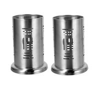 Kznifmk 2 Pezzi Porta Bacchette In Acciaio Inossidabile, Porta Bacchette In Coccio, per, Stendibiancheria