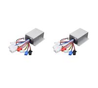 Kznifmk 2 x 24 V 250 W Brushed Controller Electric Bicycle E-Bike Scooter Brush Speed Controller Motor per Scooter elettrico