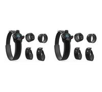 Kznifmk 2 x Cintura di monitoraggio VR, Cinture di monitoraggio e Cinghie di Palmo per Putters di monitoraggio del -Cinture e Cinghie regolabili per la Vita