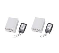 Kznifmk 2 x DC 12 V 4 canali, 200 m, interruttore, trasmettitore + ricevitore