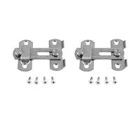 Kznifmk 2 x Hasp Latch METAL HAS LOCK LOCK Serratura per porte scorrevoli