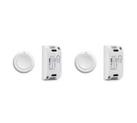Kznifmk 2 x Interruttore di Luce Casa Intelligente 433 MHz AC 110 V 220 V Ricevitore Pulsante Camera da Letto Soffitto Interruttore